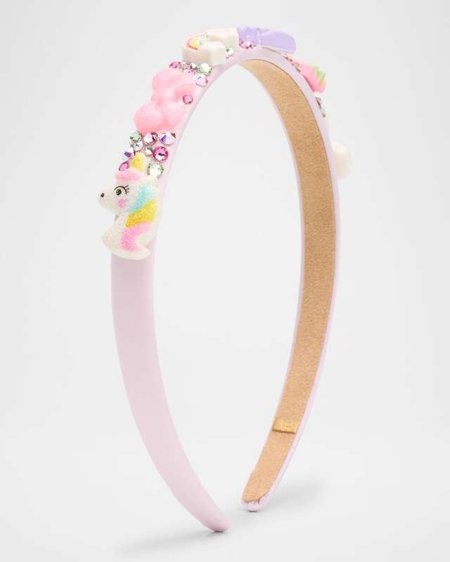 Girl's Charm Crystal Headband